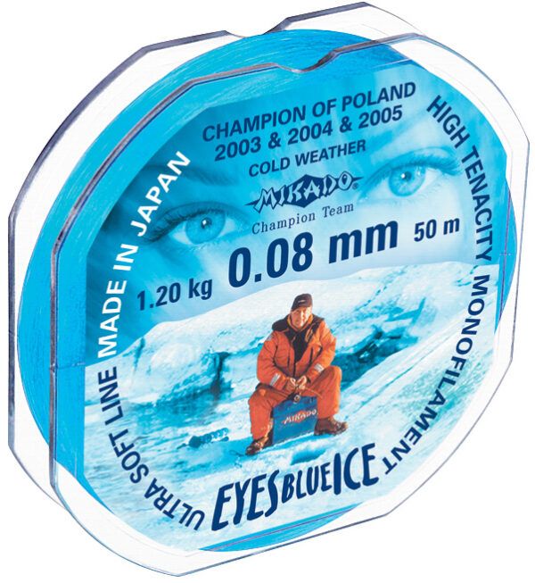 Sklep z Mikado Śląsk - ŻYŁKA - EYES BLUE ICE - 0.08mm/1.20kg/25m - op.10szp.