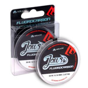 Sklep z Mikado Śląsk - ŻYŁKA - FLUOROCARBON JAWS 0.10mm/1.08kg/50m - op.1szp.