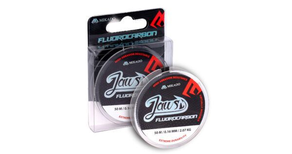 Sklep z Mikado Śląsk - ŻYŁKA - FLUOROCARBON JAWS 0.10mm/1.08kg/50m - op.1szp.