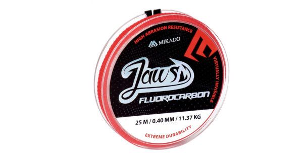 Mikado wędkarstwo - ŻYŁKA - FLUOROCARBON JAWS 0.35mm/8.76kg/25m - op.1szp.