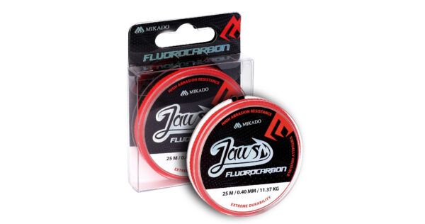 Sklep z Mikado Śląsk - ŻYŁKA - FLUOROCARBON JAWS 0.35mm/8.76kg/25m - op.1szp.