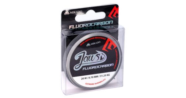 Mikado wędkarstwo - ŻYŁKA - FLUOROCARBON JAWS 0.50mm/16.55kg/20m - op.1szp.