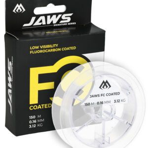 Sklep z Mikado Śląsk - ŻYŁKA - JAWS FC COATED 0.22mm/4.95kg/150m TRANSPARENTNA - op.1szt.