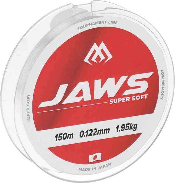 Mikado wędkarstwo - ŻYŁKA - JAWS SUPER SOFT 0.122mm/1.95kg/150m TRANSPARENTNA - op.1szt.