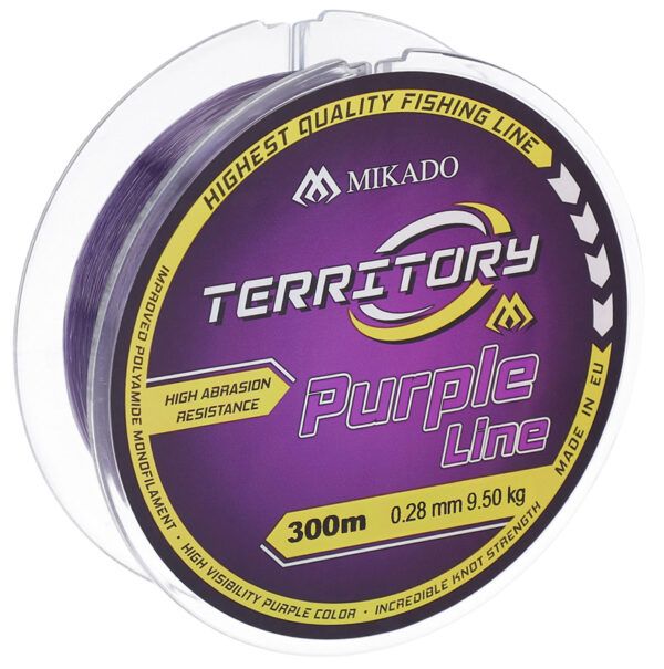 ŻYŁKA - TERRITORY PURPLE - 0.26mm/8.50kg/300m - op.1szp.