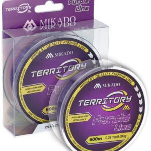 Sklep z Mikado Śląsk - ŻYŁKA - TERRITORY PURPLE - 0.26mm/8.50kg/600m - op.1szp.