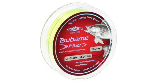 Mikado wędkarstwo - ŻYŁKA - TSUBAME FLUO - 0.20mm/6.00kg/150m - op.1szp.