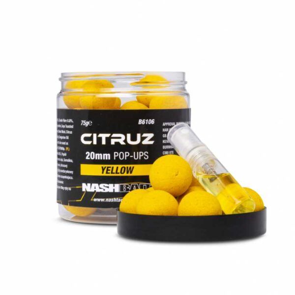 parentcategory1} Pop Ups B6104 Nash Citruz  Pop Ups Yellow 12mm 75g