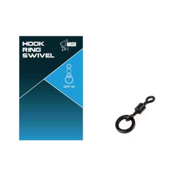 parentcategory1} Bait Presentation T8087 Nash Hook Ring Swivel