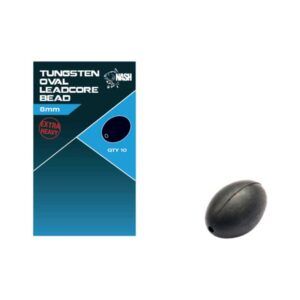 parentcategory1} Beads & Sinkers T8712 Nash Tungsten Leadcore Oval Bead