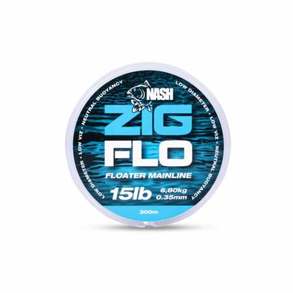 parentcategory1} Hooklinks T2681 Nash Zig Flo 10lb 0.28mm 100m