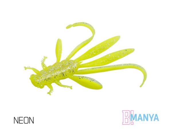 10.5cm/NEON Nimfa Delphin MANYA UVs / 5szt