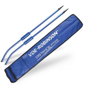 Robinson Kijki dystansowe VDE-ROBINSON Distance sticks 80cm + sznur 5m