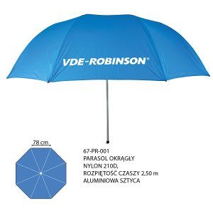 Robinson Parasol VDE-Robinson okrągły nylon 210D