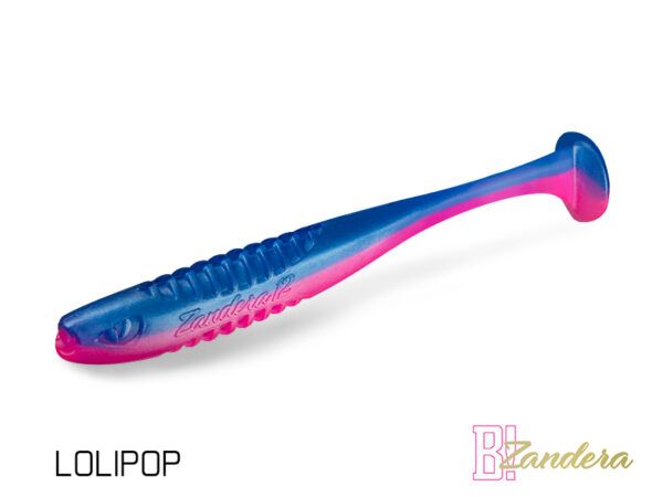 Sztuczna przynęta/guma Delphin ZANDERA FlexiFLOAT UVs / 5szt 12cm/LOLIPOP