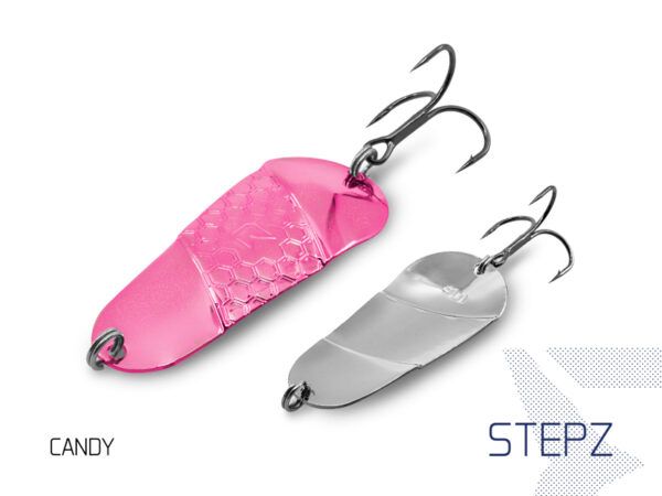 Wahadłówka Delphin STEPZ StripSCALE 10g CANDY Hook #2