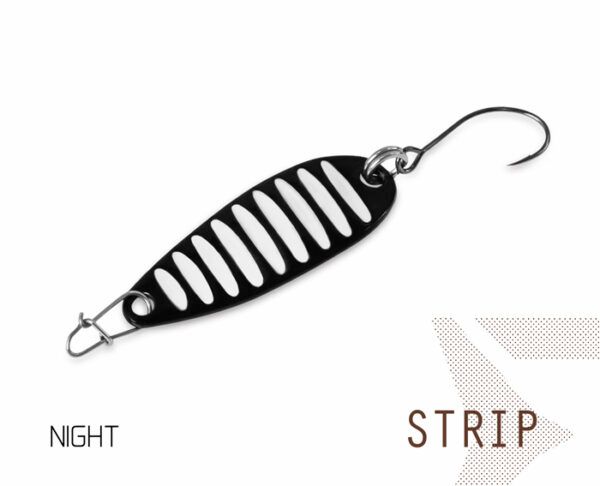 Wahadłówka Delphin STRIP 2g ZEBRA Hook #8 Snap 00