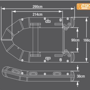 Fox 290 Inflatable Boat Boats & Electric Motors