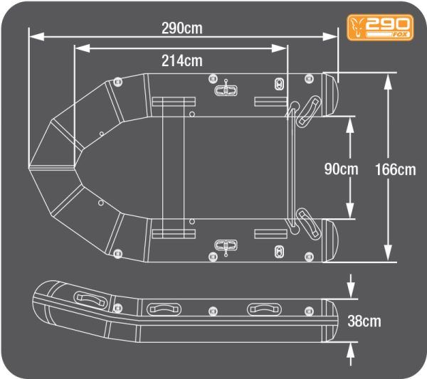 Fox 290 Inflatable Boat Boats & Electric Motors