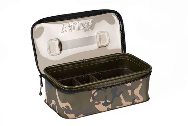 Fox Aquos Camo Rig Box and Tackle Bag Luggage - Aquos