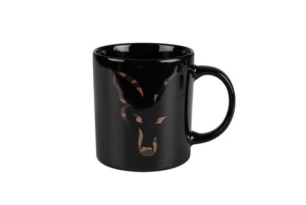 Fox Black & Camo Head Ceramic Mug Cookware