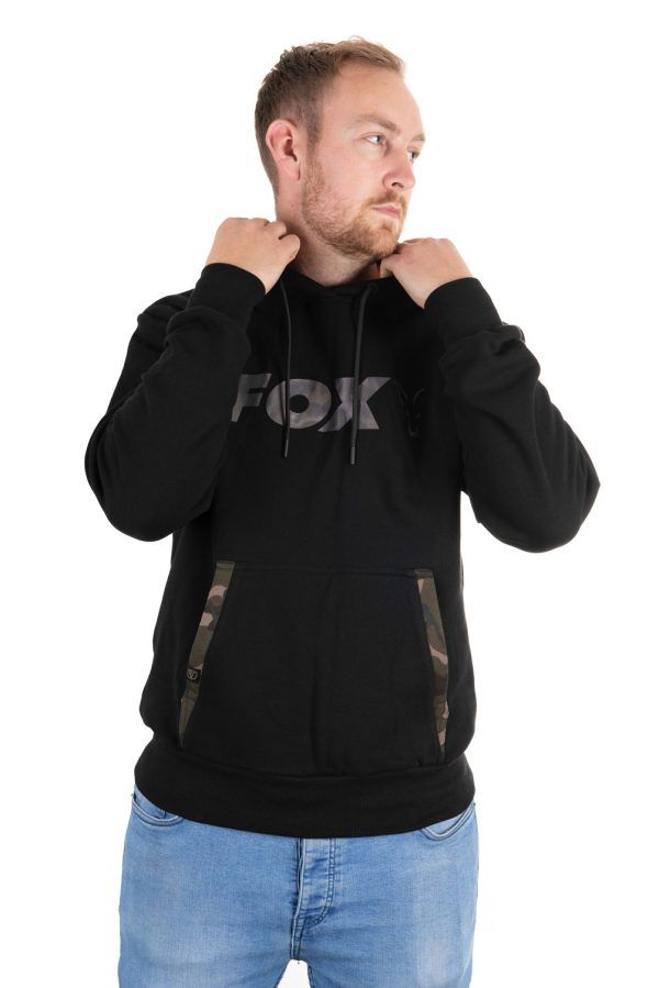 Fox Black/Camo Hoody Clothing