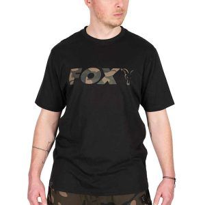 Fox Black/Camo Logo T-Shirt Clothing