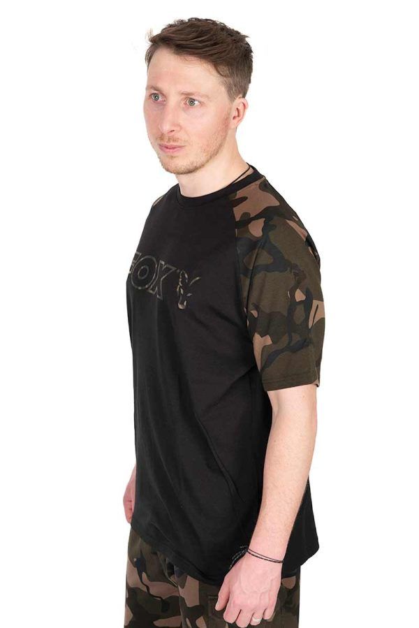 Fox Black/Camo Outline T-Shirt - CFX272