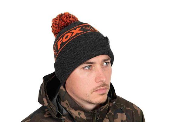 Fox Collection Bobble - Black & Orange - CHH021