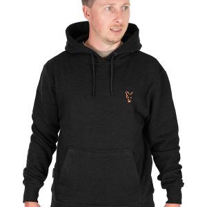 Fox Collection Hoody Black & Orange Clothing