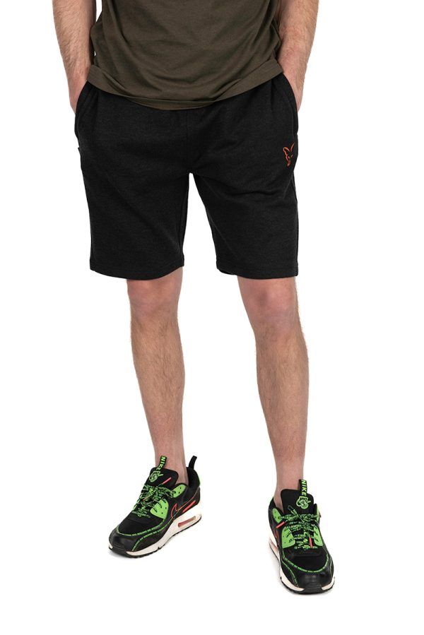 Fox Collection LW Jogger Short Black & Orange - CCL219