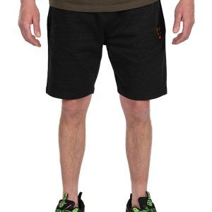 Fox Collection LW Jogger Short Black & Orange Clothing