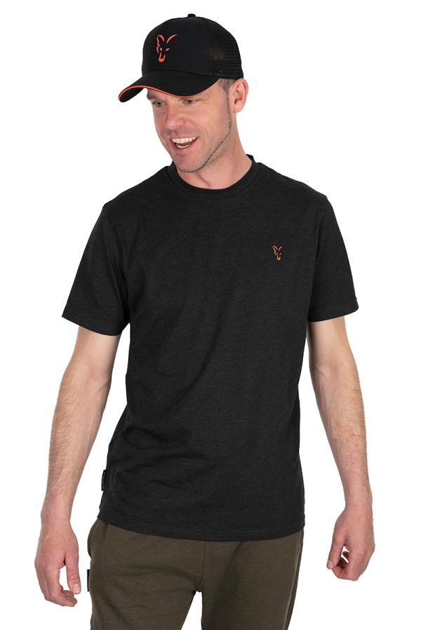 Fox Collection T Black & Orange Clothing