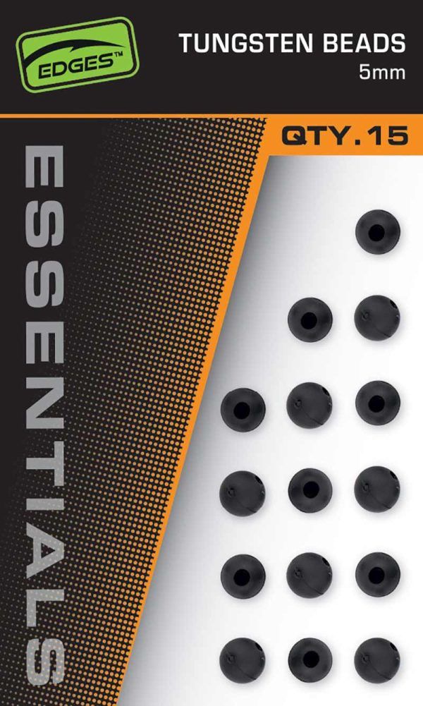 Fox EDGES™ Essentials Tungsten Beads - 5mm EDGES™ Rig Accessories