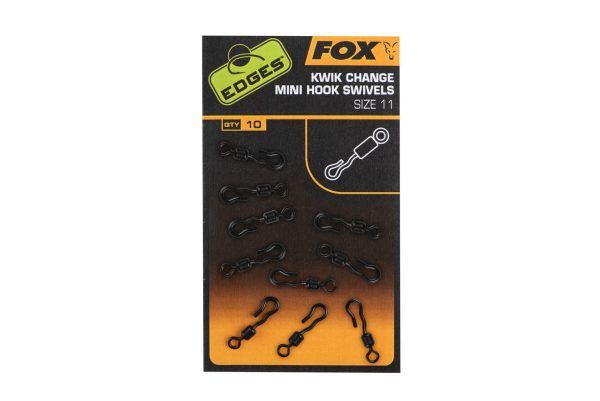 Fox EDGES™ Kwik Change Mini Hook Swivel EDGES™ Rig Accessories