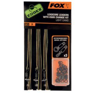 Fox EDGES™ Leadcore Leaders Edges™ Ready Tied Rigs