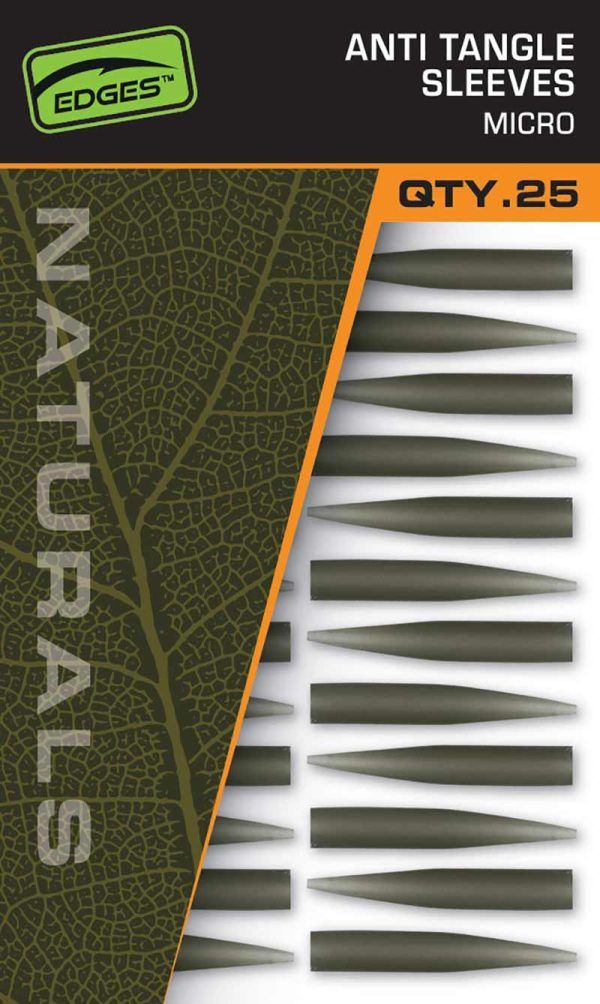 Fox EDGES™ Naturals Anti Tangle Sleeves - Micro EDGES™ Rig Accessories