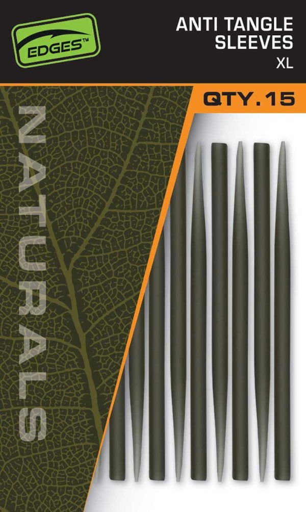 Fox EDGES™ Naturals Anti Tangle Sleeves - XL EDGES™ Rig Accessories