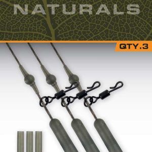 Fox EDGES™ Naturals Submerge Heli Rig Leaders Edges™ Ready Tied Rigs