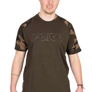 Fox Khaki/Camo Outline T-Shirt Clothing