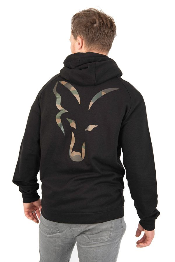 Fox LW Black/Camo Zip Hoody - CFX134