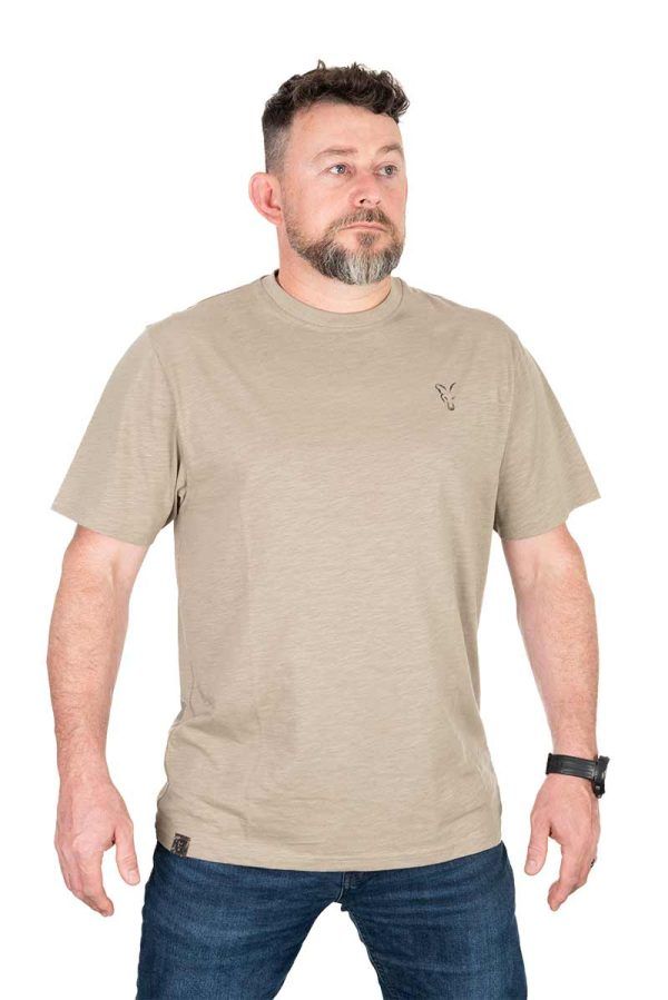 Fox LW Khaki Large Print T Clothing