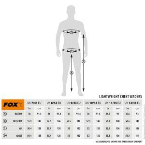 Fox Lightweight Green Waders Clothing