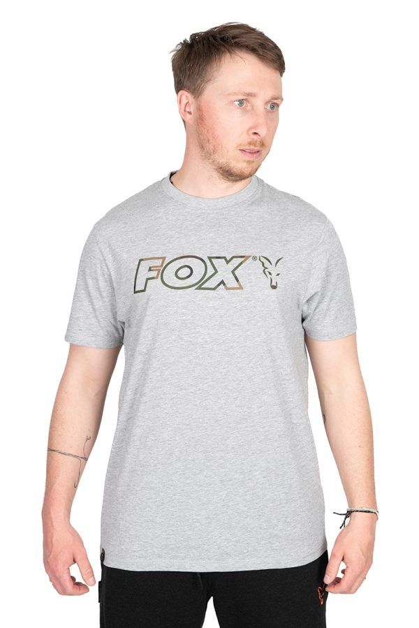 Fox Ltd LW Grey Marl T Clothing