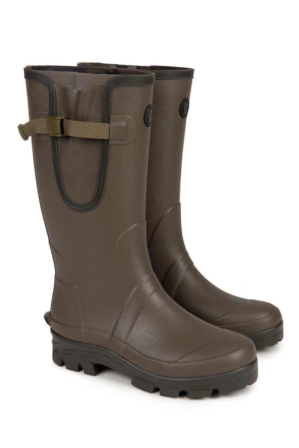 Fox Neoprene Lined Camo/Khaki Wellies Clothing