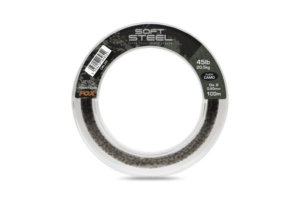 Fox Soft Steel Fleck Camo Leader - CML206