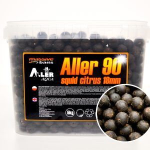 Massive Baits - Aller 90 SQUID CITRUS 24mm - Wiaderko 5kg Najtaniej