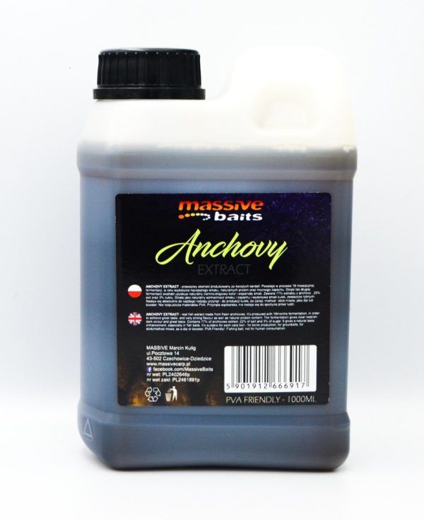 Massive Baits - Anchovy Extract - Liquid Najtaniej