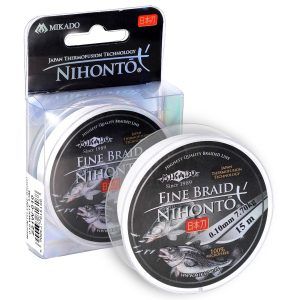 Sklep z Mikado Śląsk - PLECIONKA - NIHONTO FINE BRAID - 0.25mm/20.9kg/15m - BIAŁA - op.1szp.