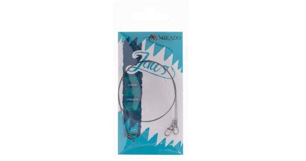 PRZYPON WOLFRAMOWY - JAWS-EXTRALIGHT - 15cm/2.5kg - op.2szt.